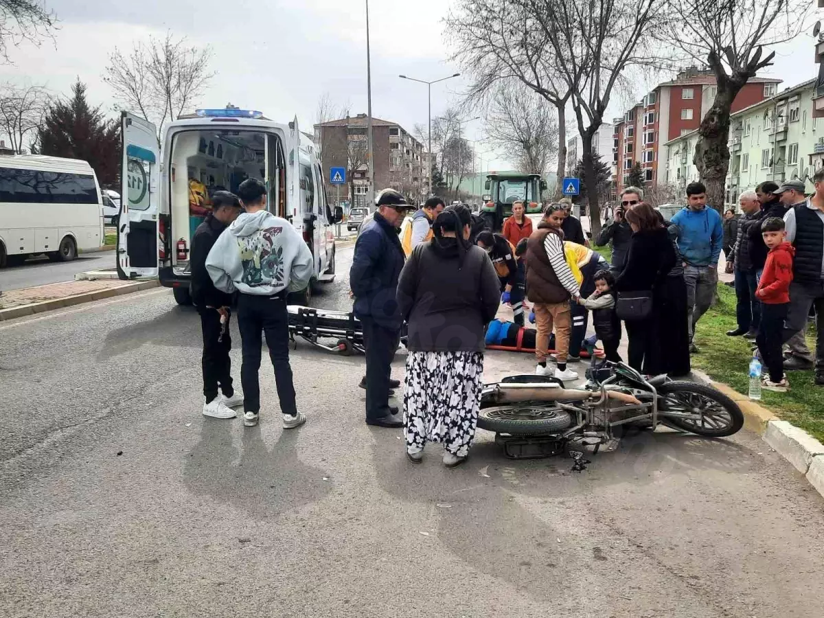 Muratlı'da Kaza: 1 Kişi Yaralandı