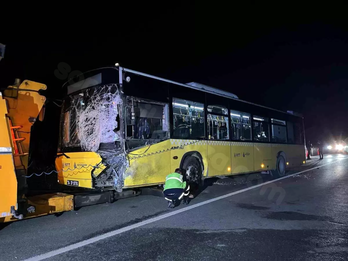 Sarıyer'de trafik kazasında bir kişi hayatını kaybetti.
