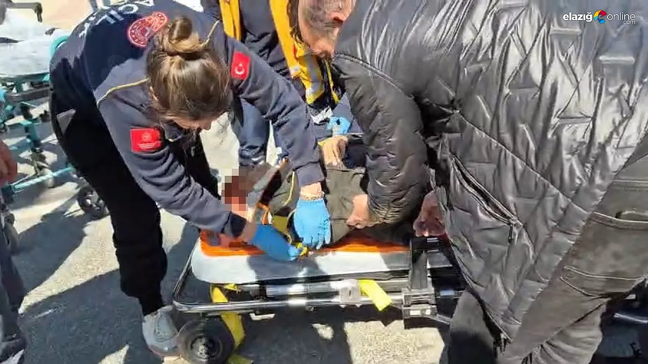 Elazığ'da Korkunç Kaza! Otomobil, Yaşlı Kadına Çarptı!