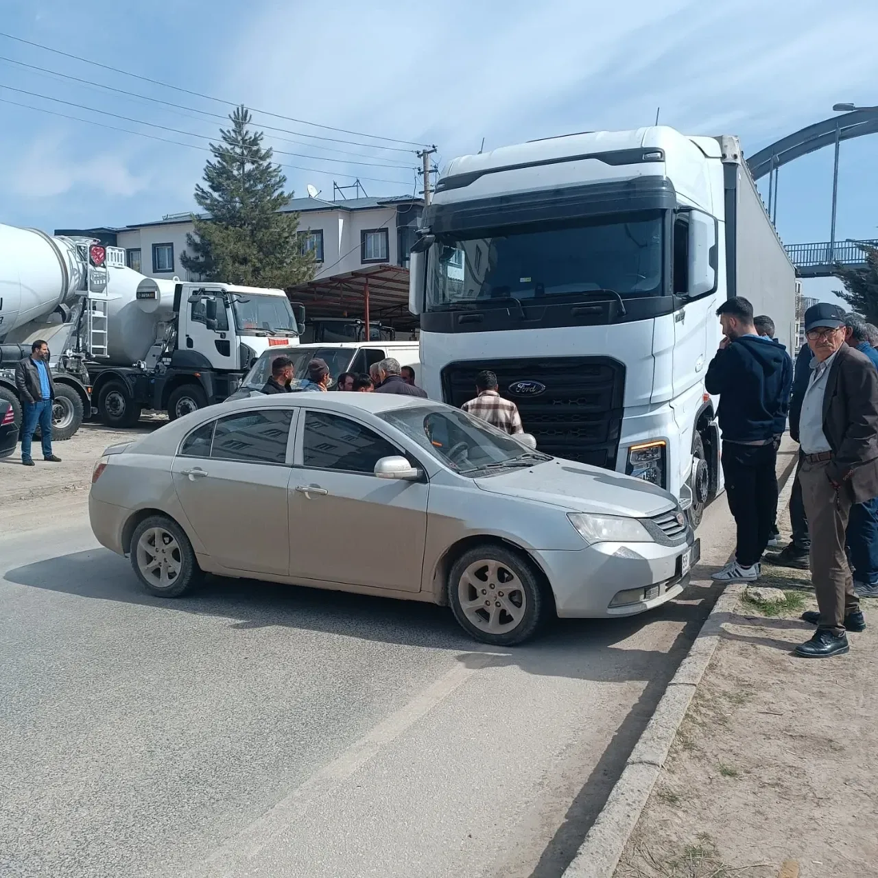 Kaza şans eseri önlenmiş.