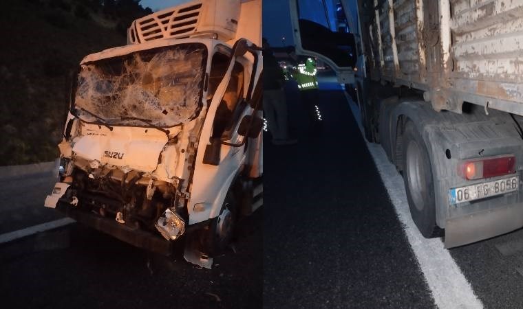 Kuzey Marmara Otoyolu'nda ardışık kaza: Yaralılar bulunuyor!