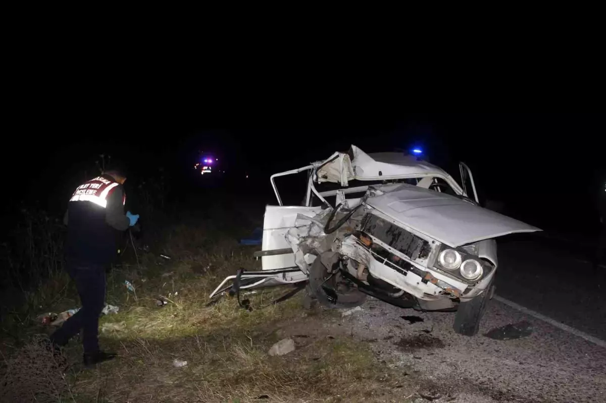 Manisa'da Kaza: 1 Kişi Hayatını Kaybetti, 3 Kişi Yaralandı