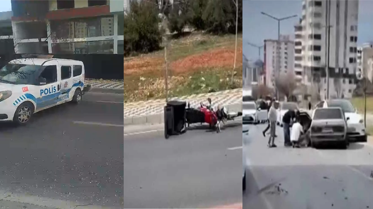 Trafik Kazası Zinciri: 3 Yaralı