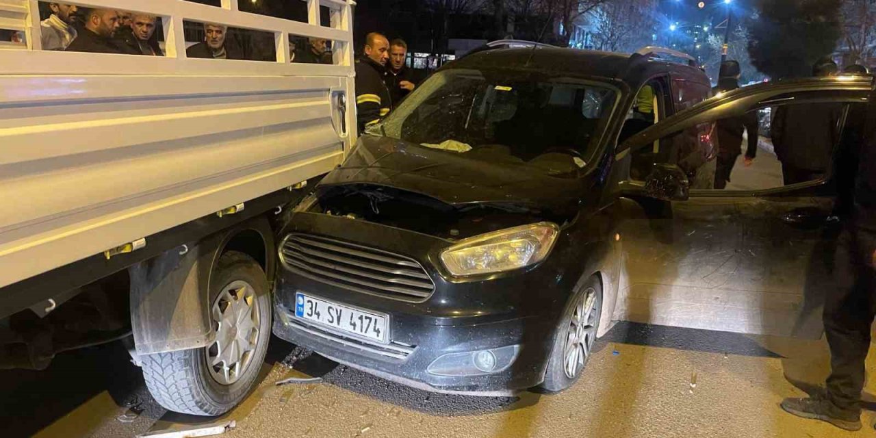 Siirt’te kaza: 1 kişi yaralandı.