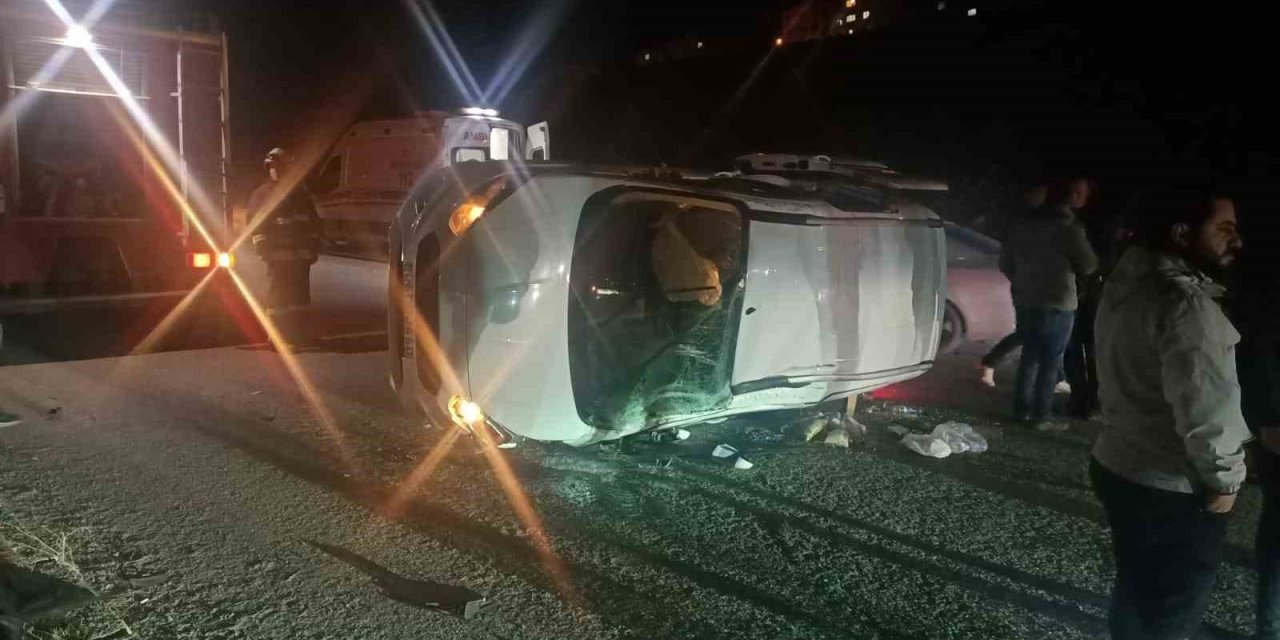 Erciş'te trafik kazasında 1 kişi yaralandı.