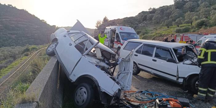 Aydın'da ardışık trafik kazası