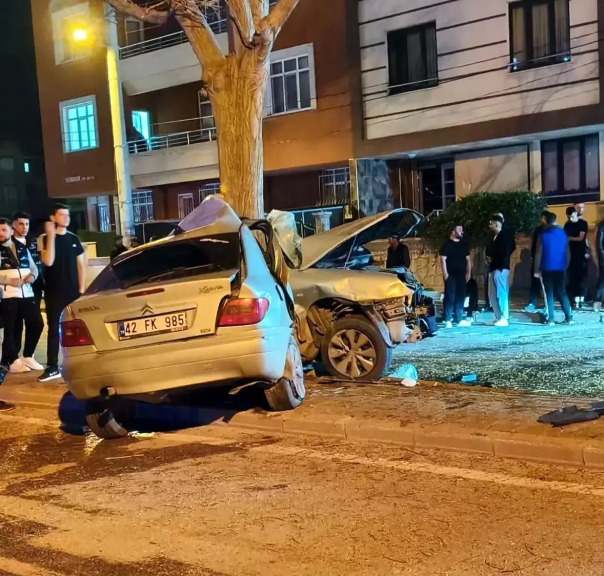 Genç Sürücü, Konya’da Trafik Kazasında Hayatını Kaybetti.