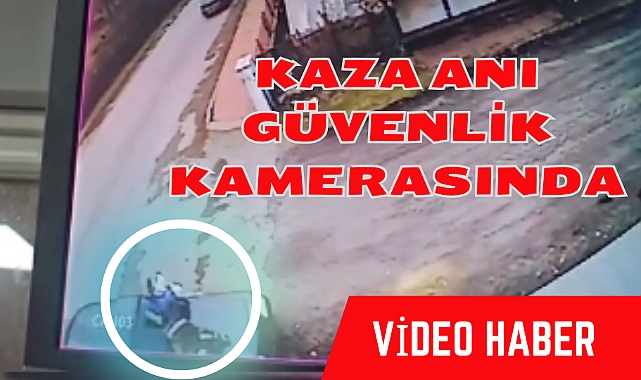 Kazanın görüntüleri güvenlik kamerasında kaydedildi.