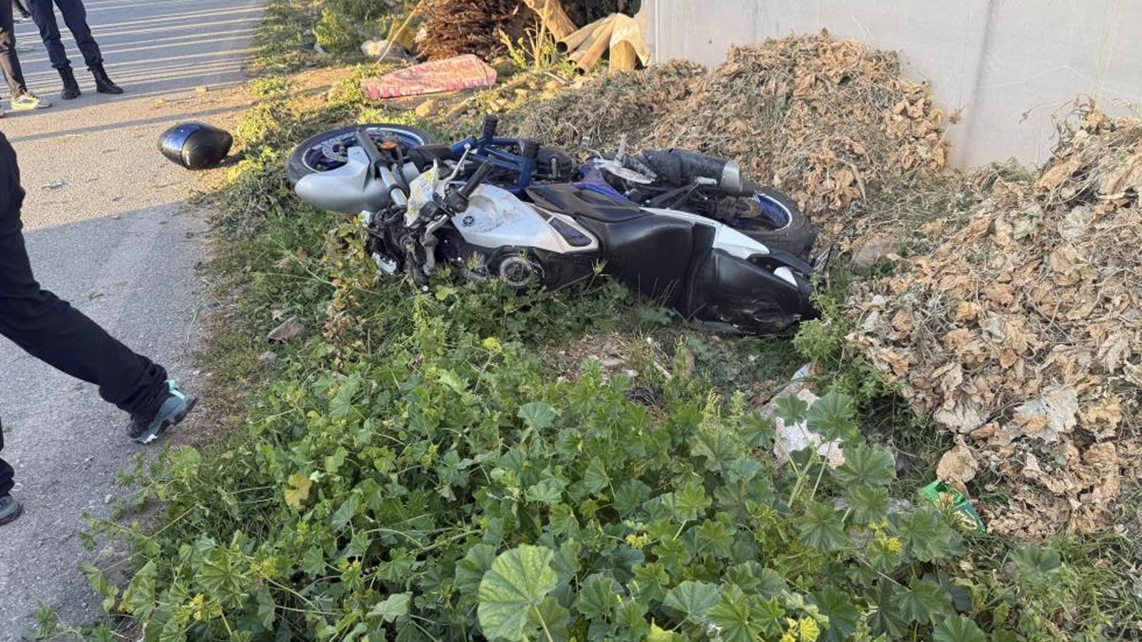 Antalya'da motosiklet kazasında 2 kişi öldü.