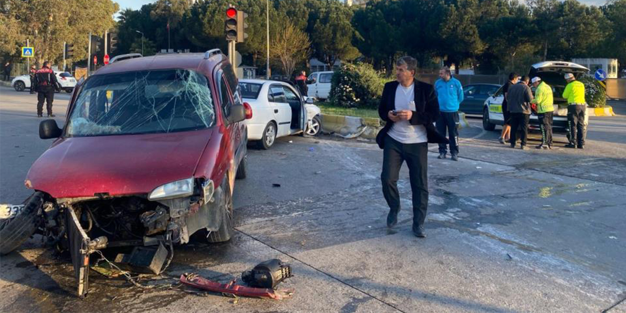 Aydın'da trafik kazasında 7 kişi yaralandı.
