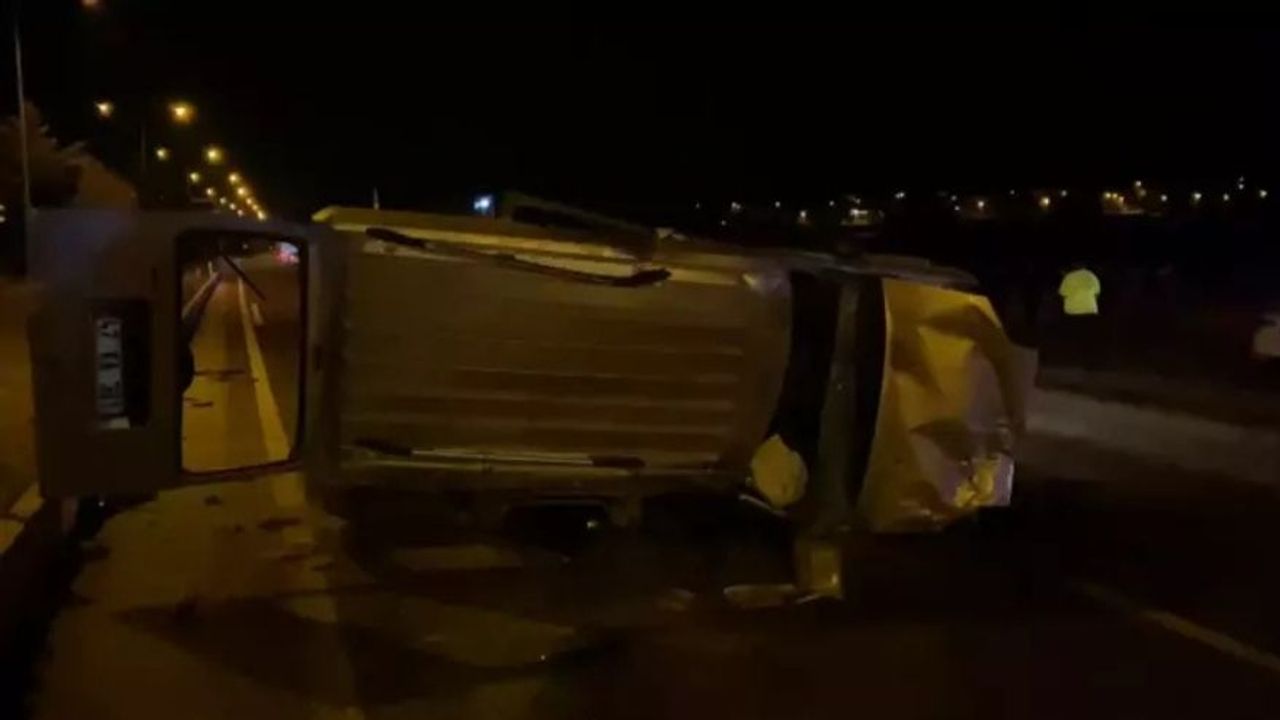 Elazığ'da Kaza Sonucu 3 Kişi Yaralandı.