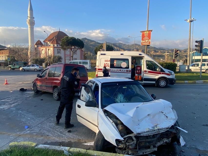 Aydın'da kaza sonucu 7 kişi yaralandı.