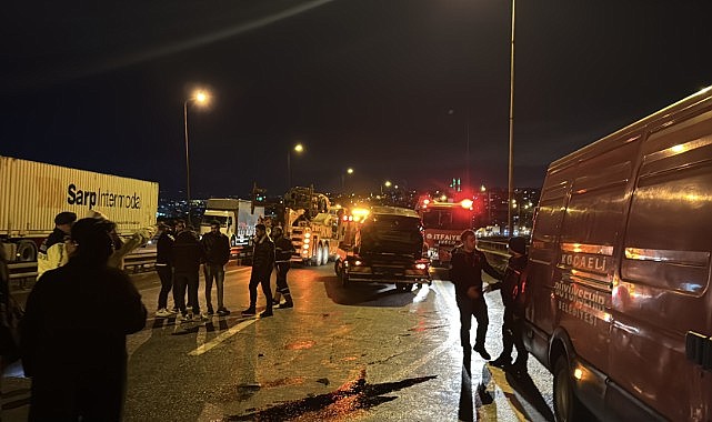 Otoyolda ciddi kaza: 2 kişi hayatını kaybetti.