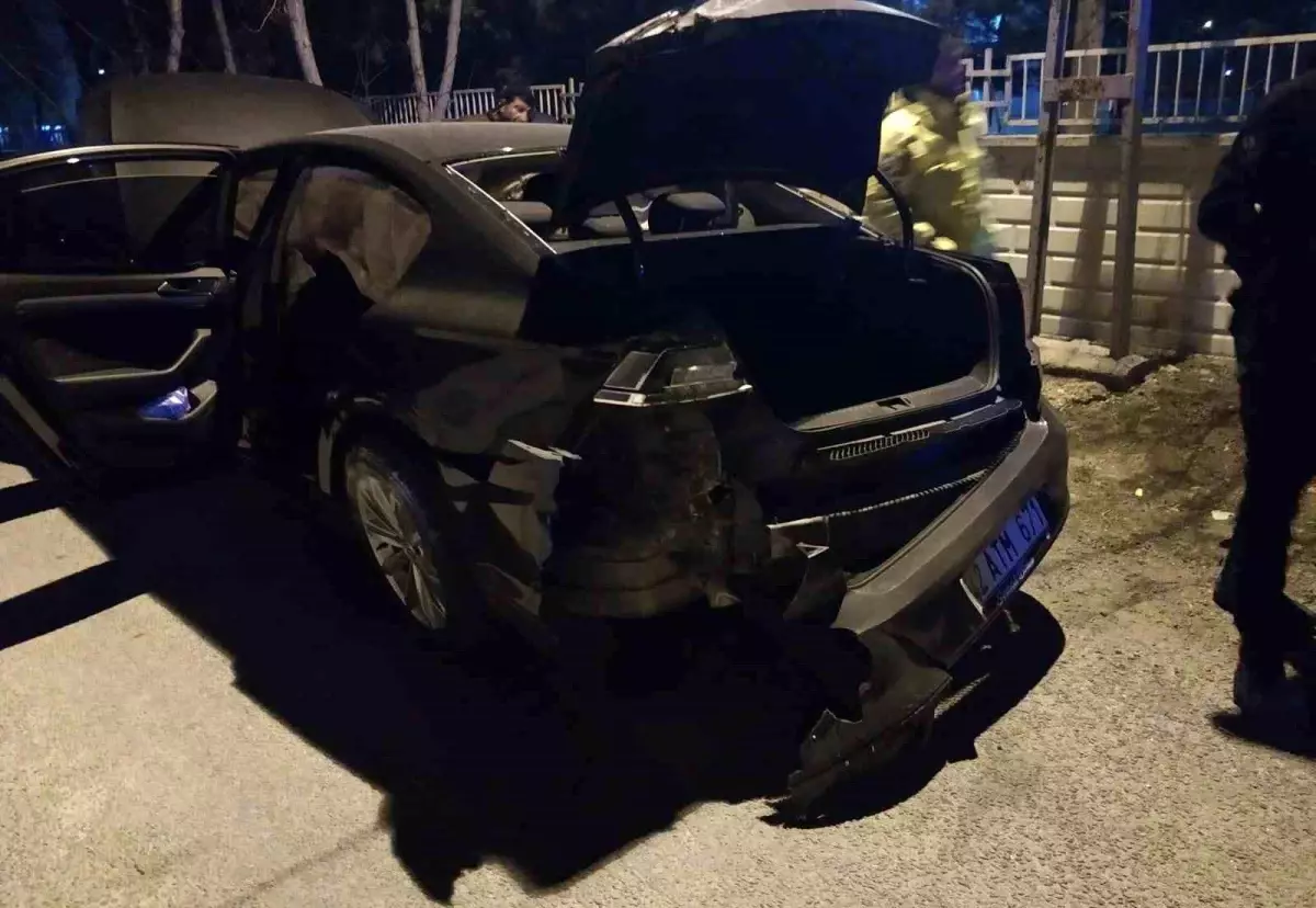 Konya'da kaza: 4 kişi yaralandı.