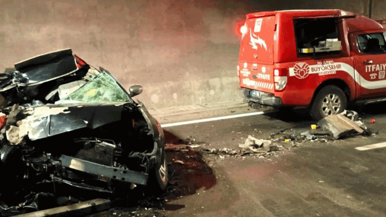 Malatya'da trafik kazasında bir kişi hayatını kaybetti.