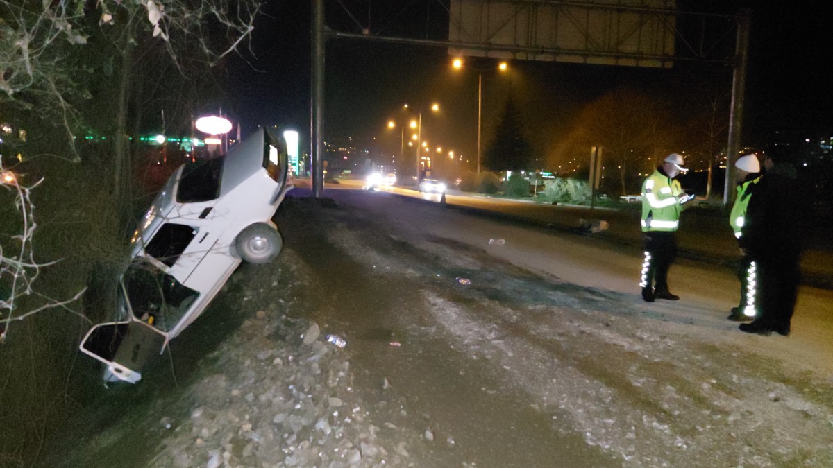 Trafik kazası Samsun'da meydana geldi.