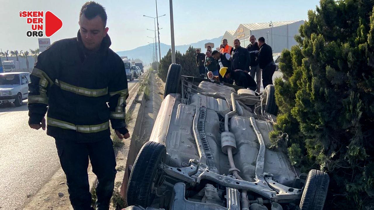 Antakya'da iki trafik kazasında üç kişi yaralandı...
