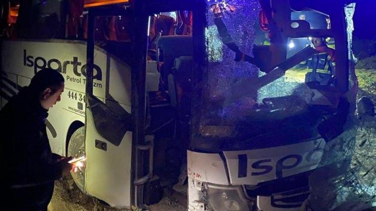 Aydın'da otobüs kazası: Ölü ve yaralılar var!