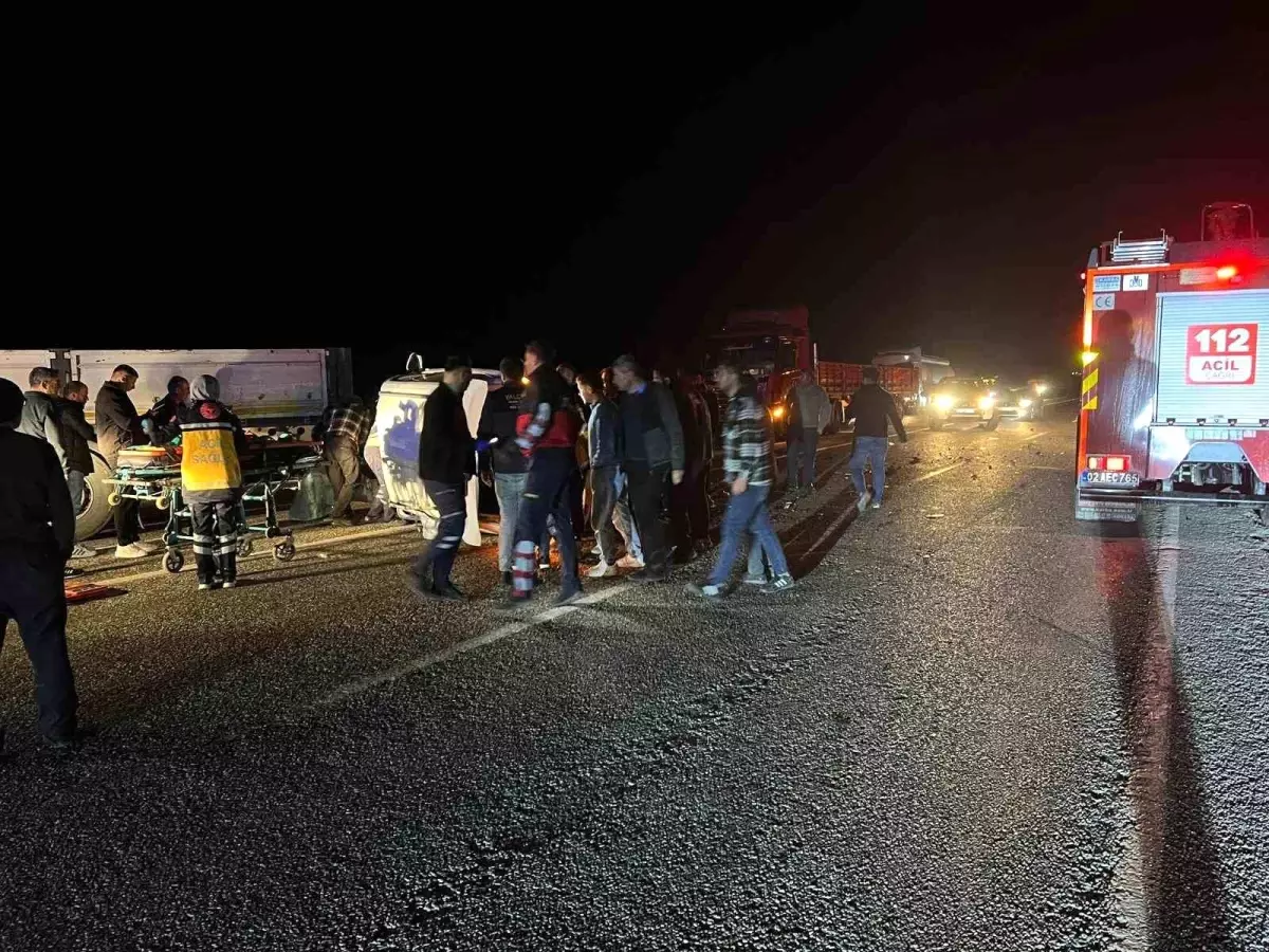 Adıyaman'da Trafik Kazası: 1 Ölü, 1 Yaralı