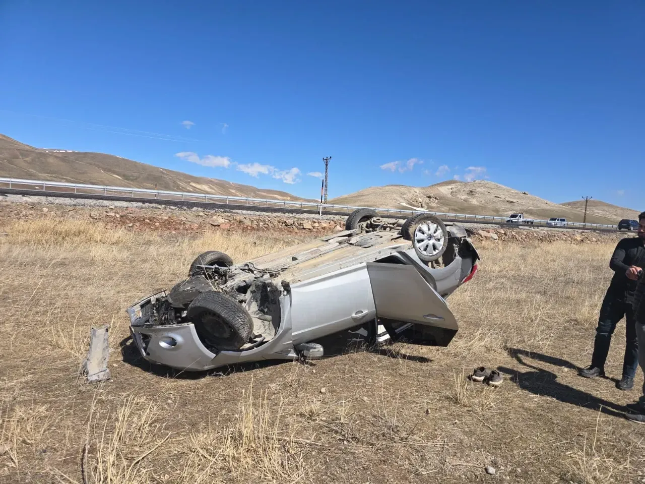 Çaldıran'da Trafik Kazası: 1 Yaralı