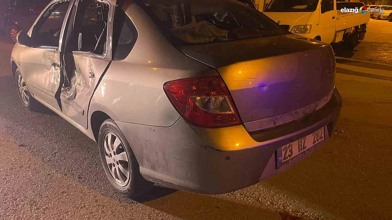 Elazığ'da Feci Kaza! Otomobil ile Cip Çarpıştı: 1 Yaralı!