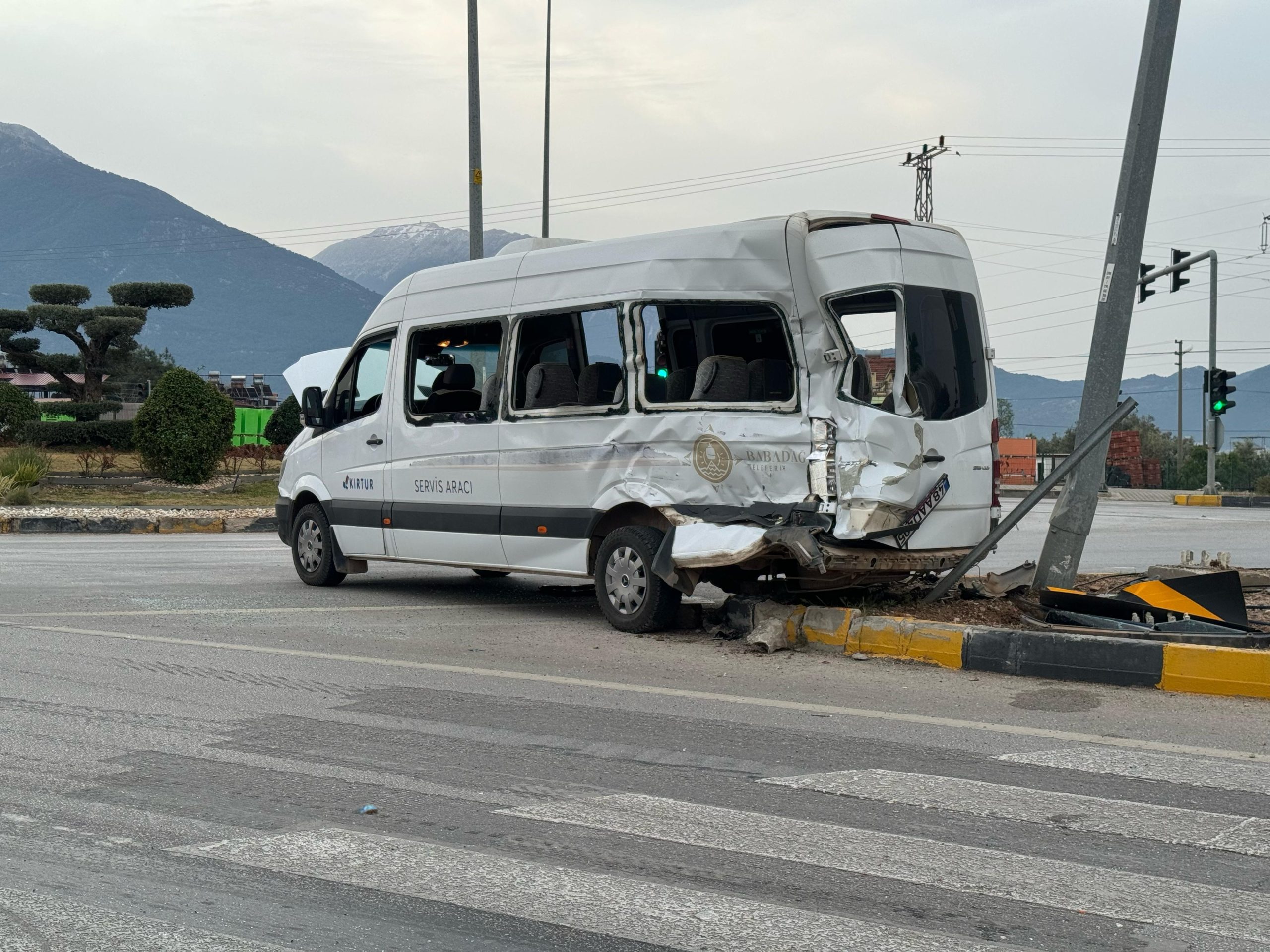 Fethiye’de trafik kazası: Dört yaralı