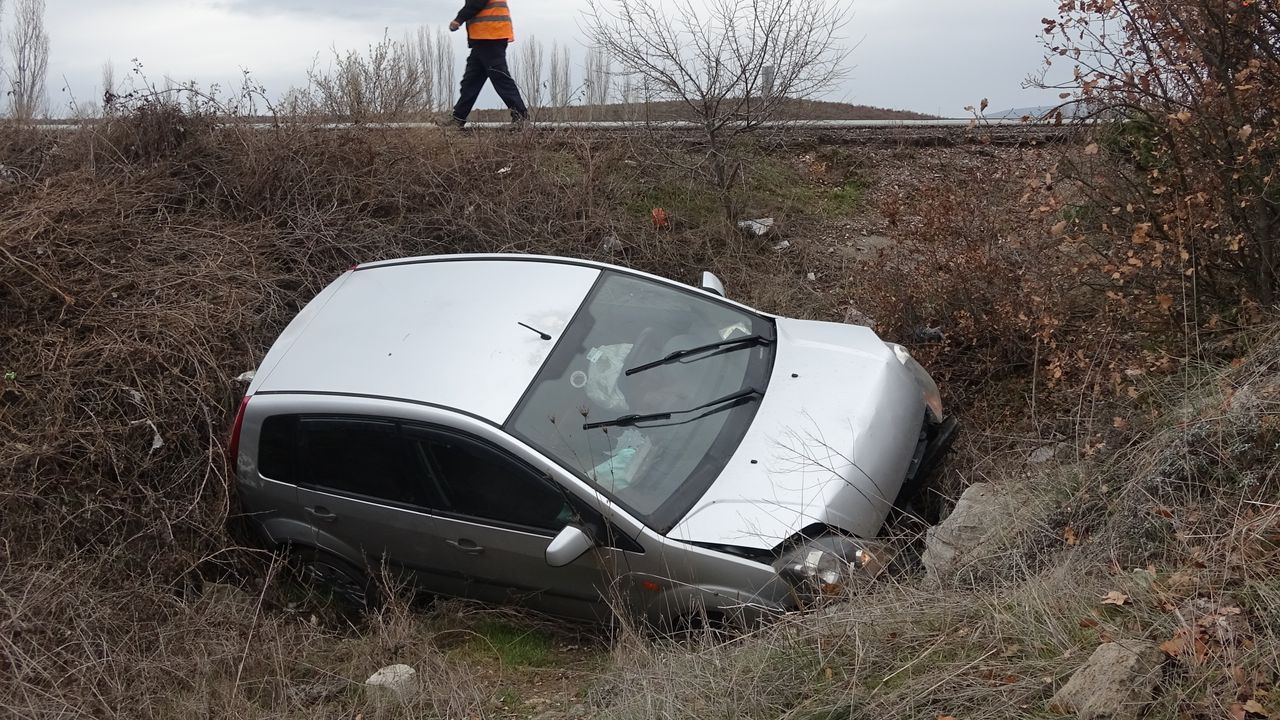 Komşuda trafik kazası: 1 yaralı