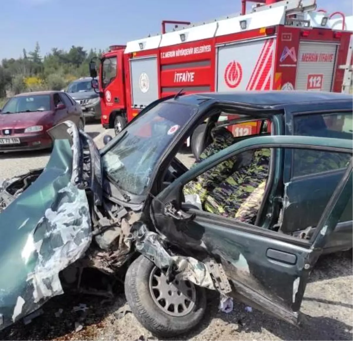 Tarsus'ta Trafik Kazası: 1 Yaralı