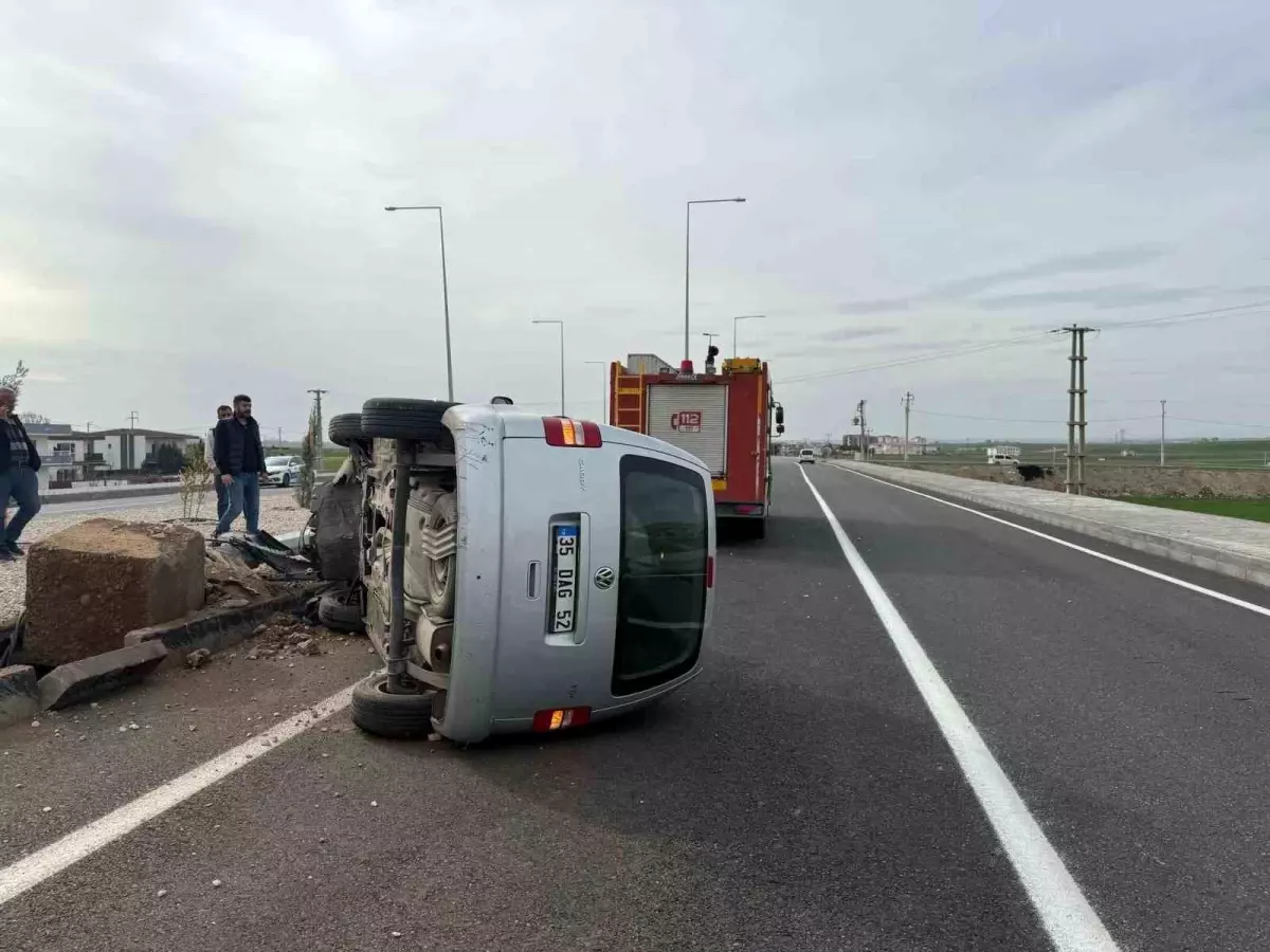 Batman'da Trafik Kazası: 2 Yaralı