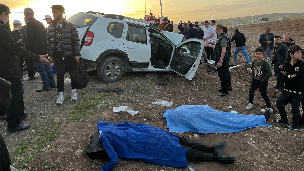 Diyarbakır'daki katliam gibi kaza; Taziyeden dönüyorlardı