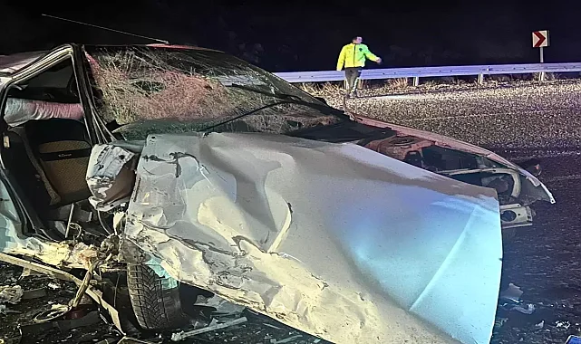 Erzurum'da trafik kazası! Bir kişi hayatını kaybetti, üç kişi yaralandı