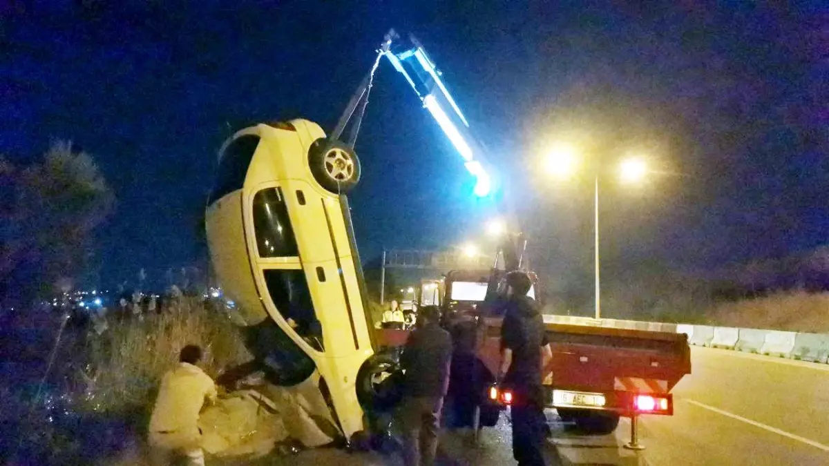 Mudanya'da Trafik Kazası: Sürücü Ağır Yaralı