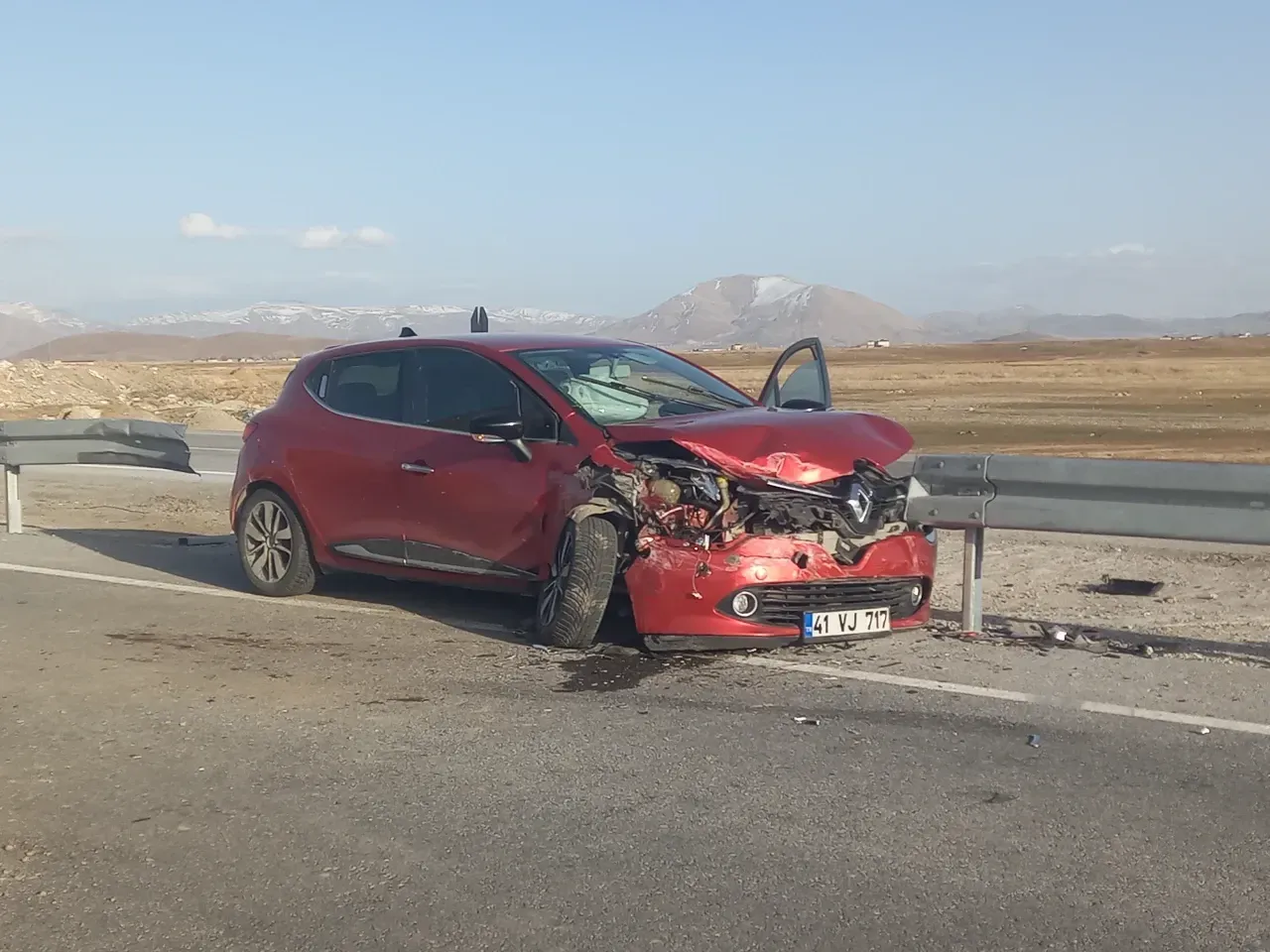 Çaldıranda Trafik Kazası