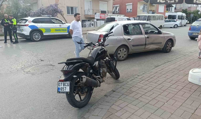 Motosikletin sürücüsü yaralandı - Asayiş