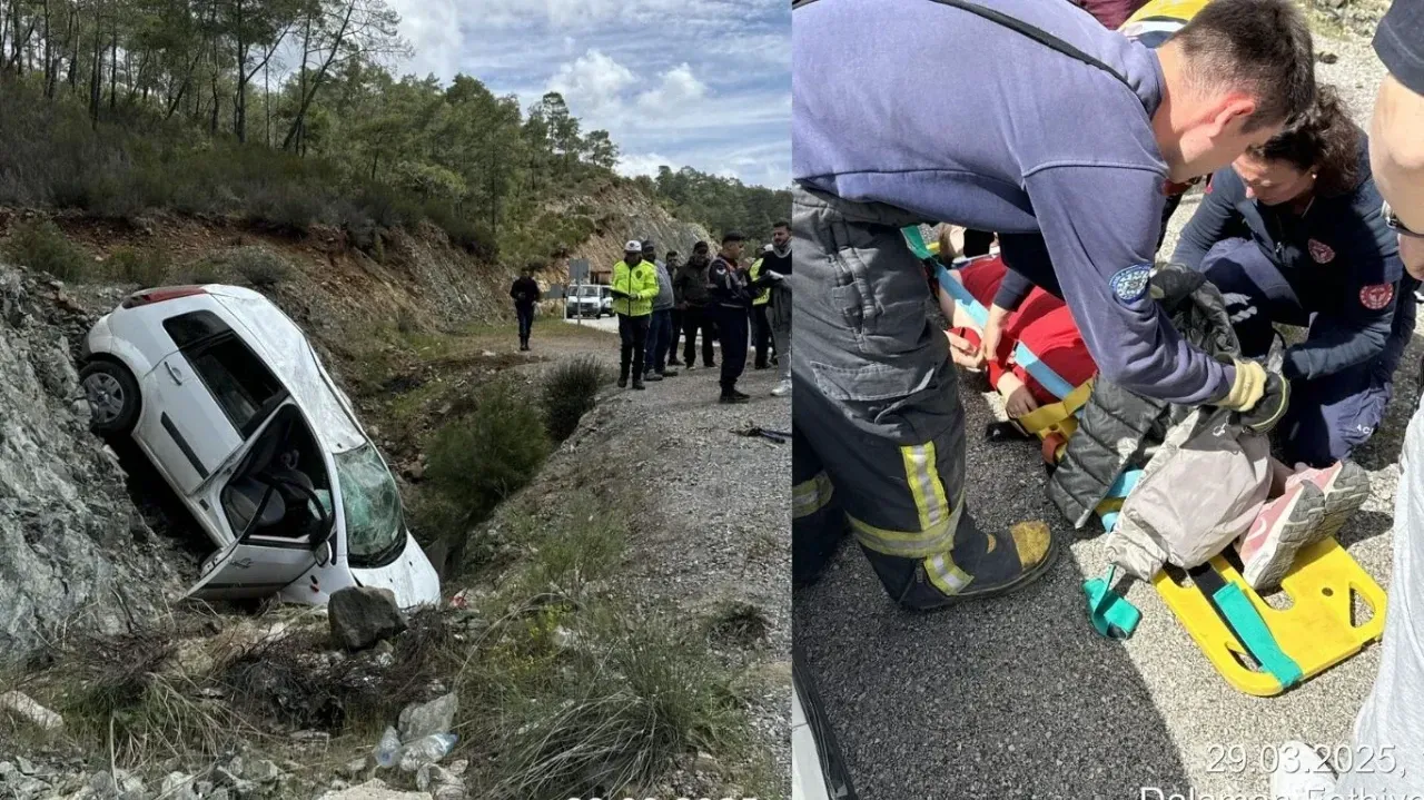 Fethiye’de Trafik Kazası: 3 Yaralı