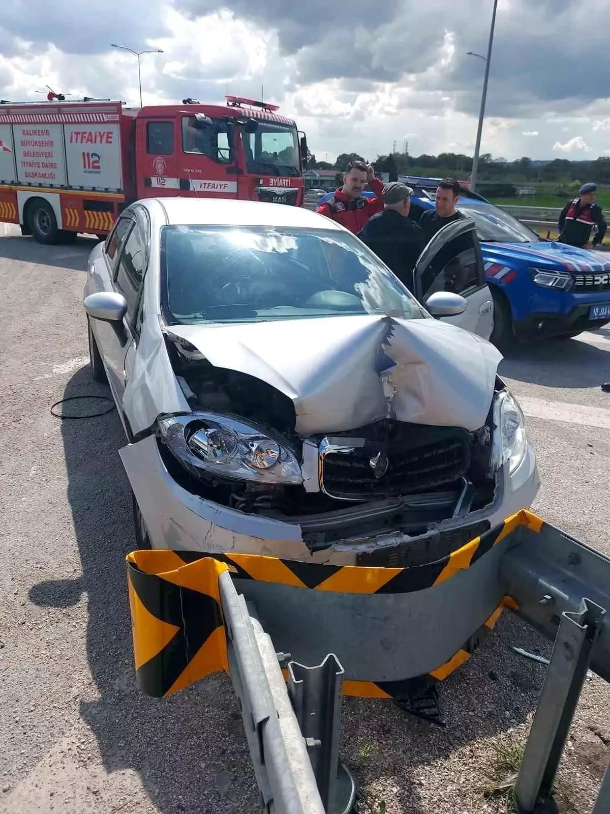 Balıkesir-Bursa Kara Yolunda Trafik Kazası: Bir Yaralı