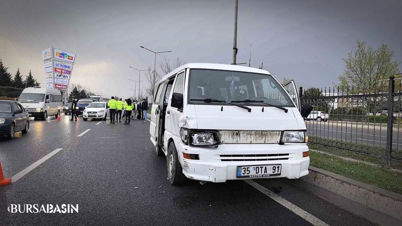 Bursa’da Zincirleme Kaza: 4 Kişi Yaralandı