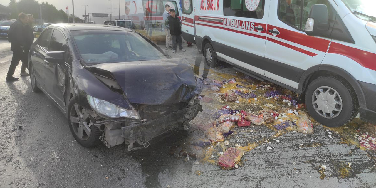Aydın’da trafik kazası: 2’si bebek 4 kişi yaralandı