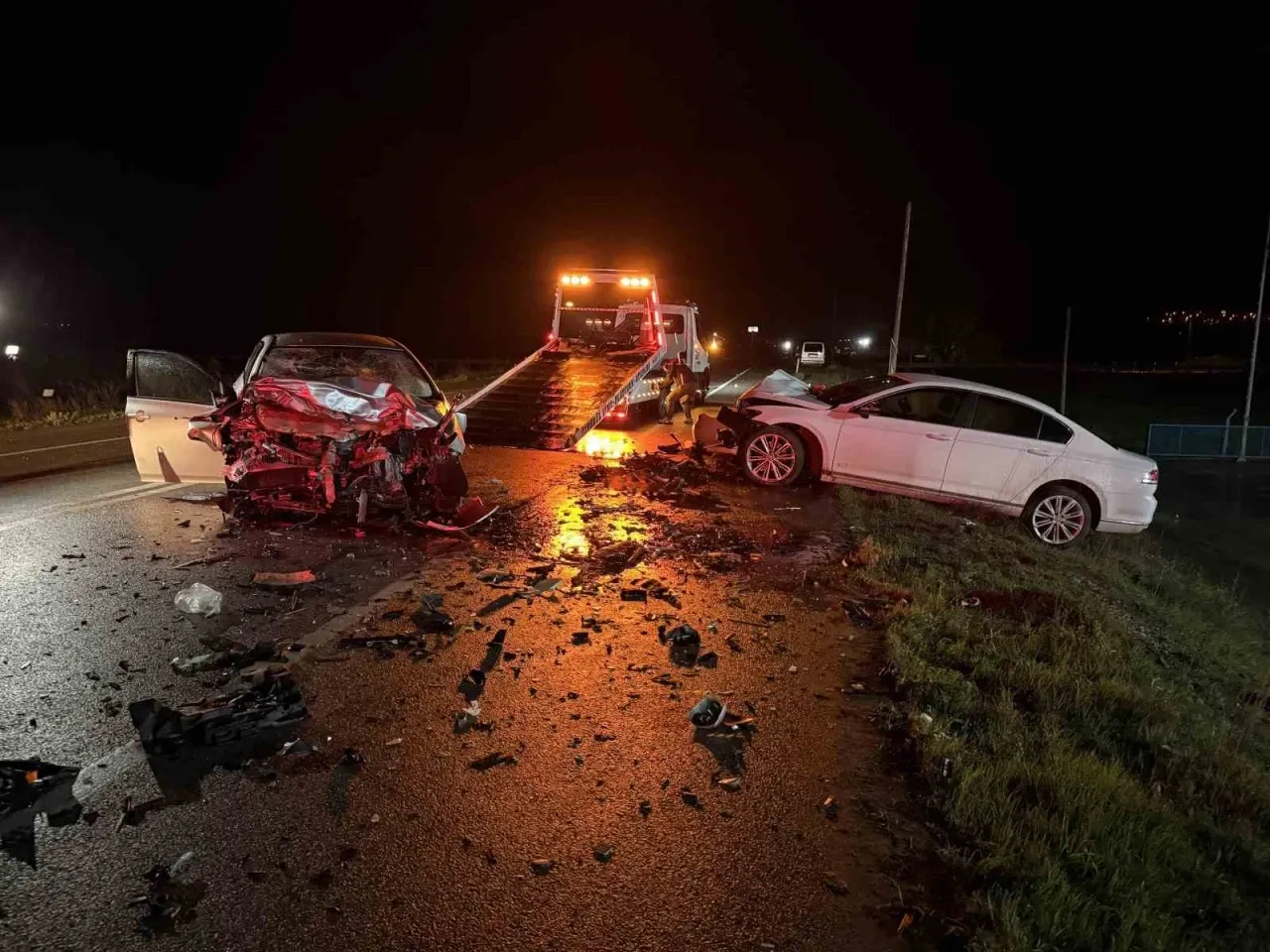 Çanakkale’de feci kaza: 3 ölü 1 yaralı