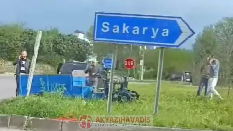 Trafik Kazası: Otomobil ile Pat Pat Çarpıştı