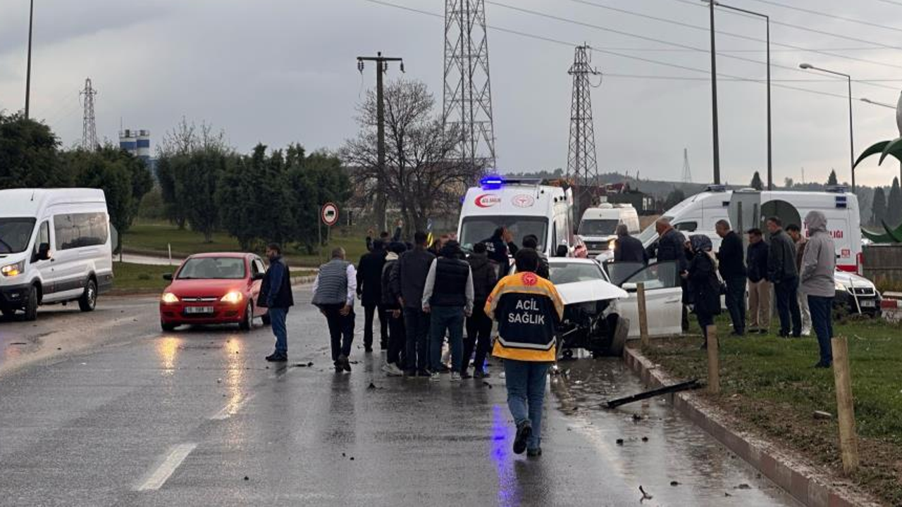 Bilecik'te kaza: 7 kişi yaralandı.
