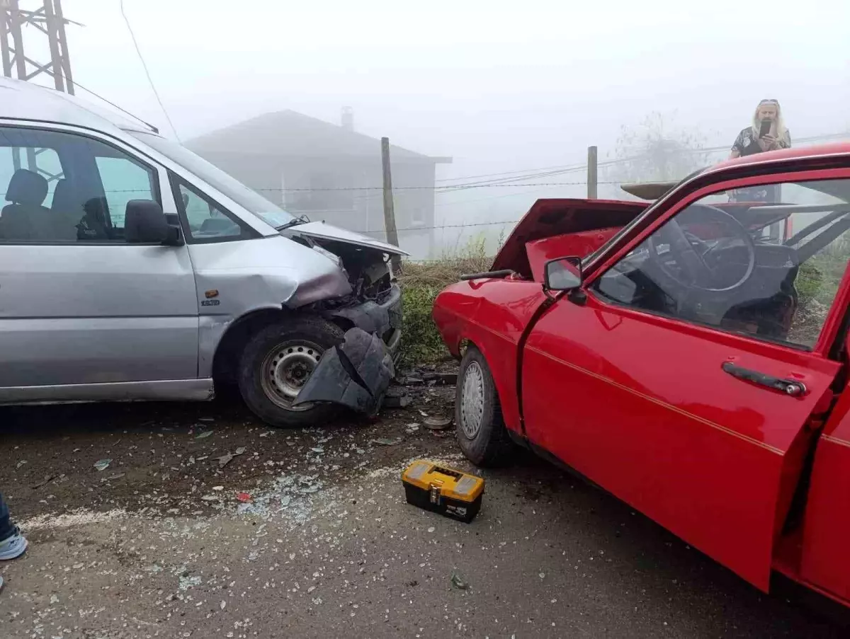 Ordu'da trafik olayında 6 kişi yaralandı.