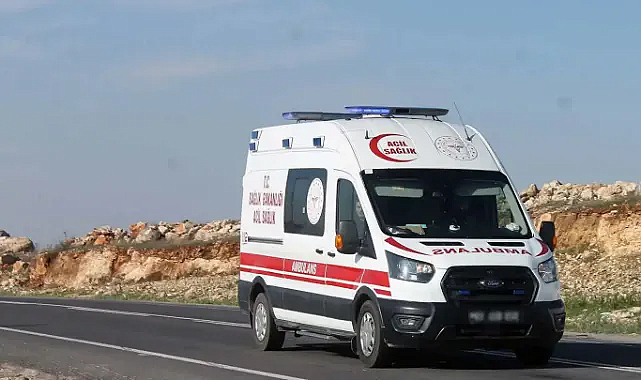 Siverek'te kaza: Araç sürücüsü yaralandı!
