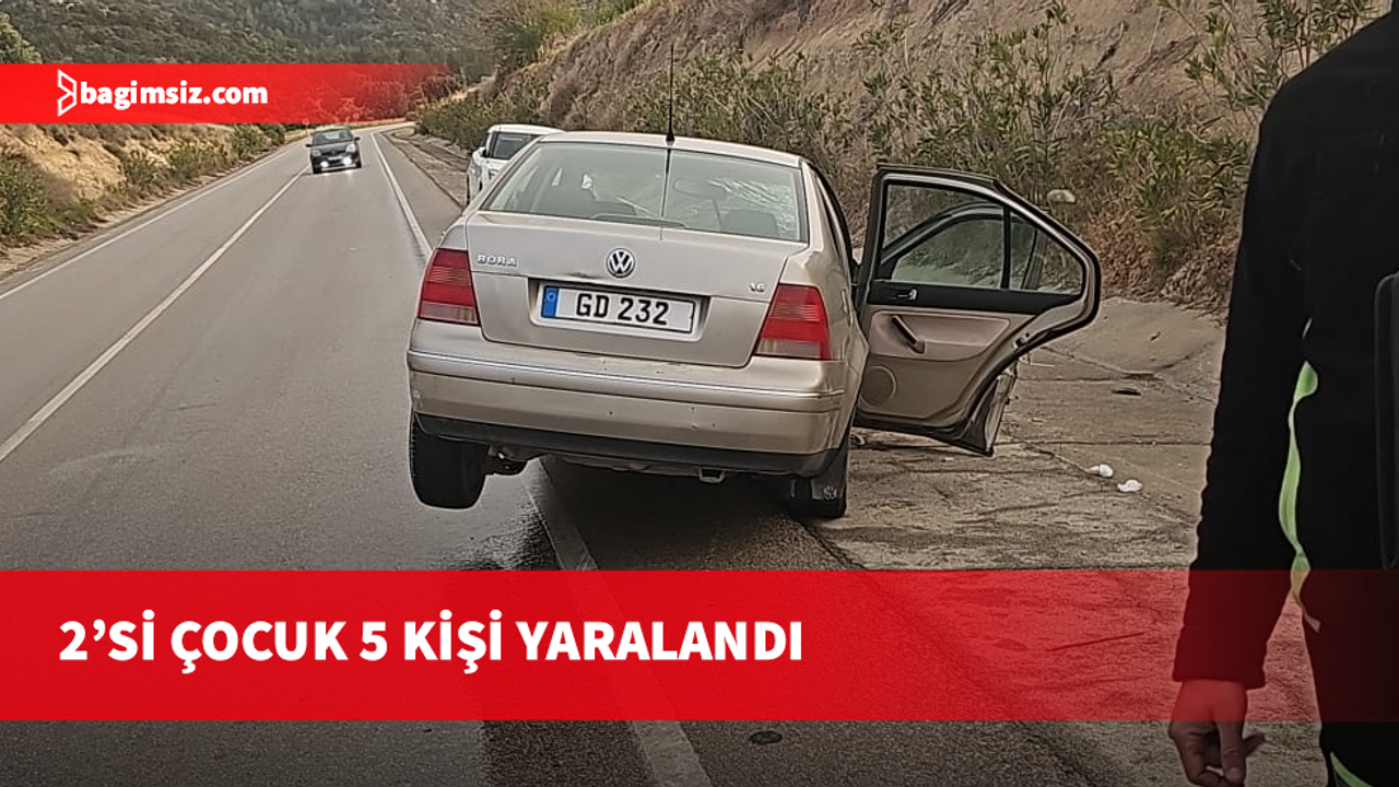 Tatlısu - Küçükerenköy Yolu'nda kaza...