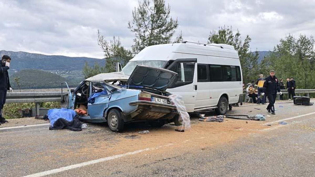 Adana'da acı bir kaza: 5 aile üyesi hayatını kaybetti!