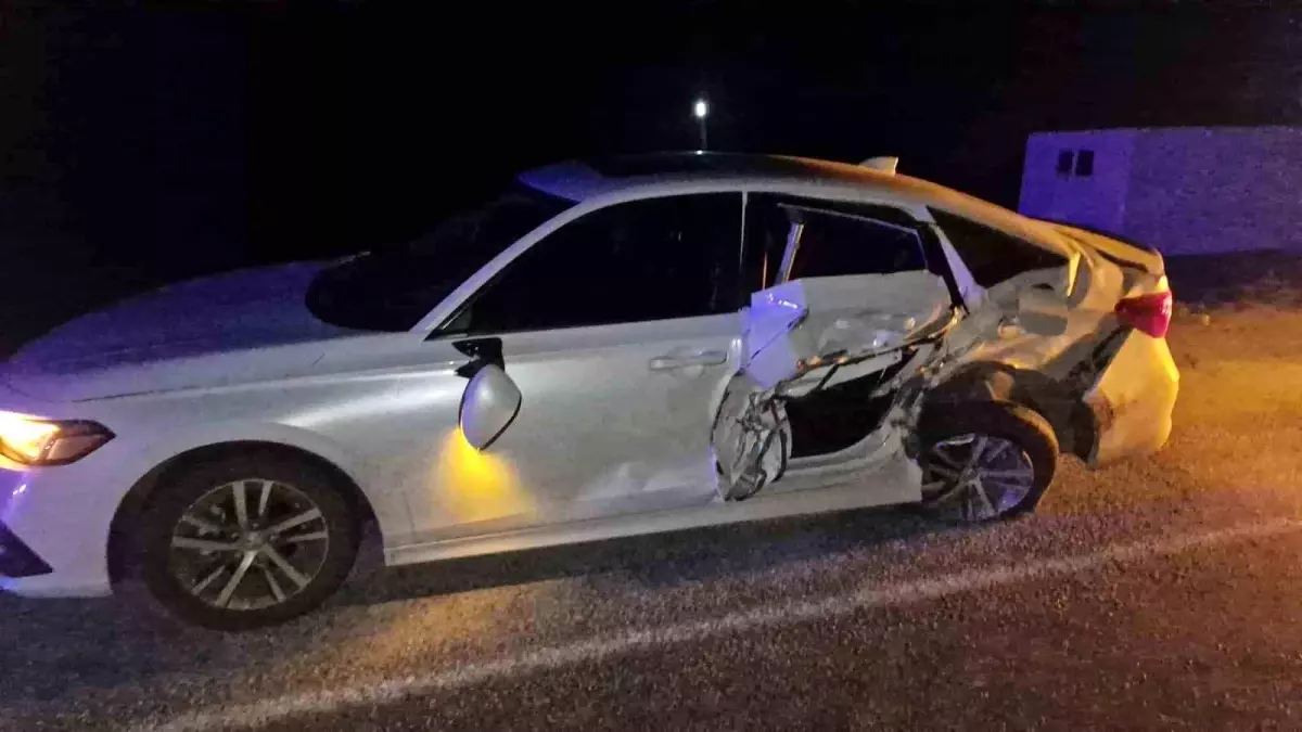 Çorum'da Trafik Kazasında 1 Kişi Yaralandı