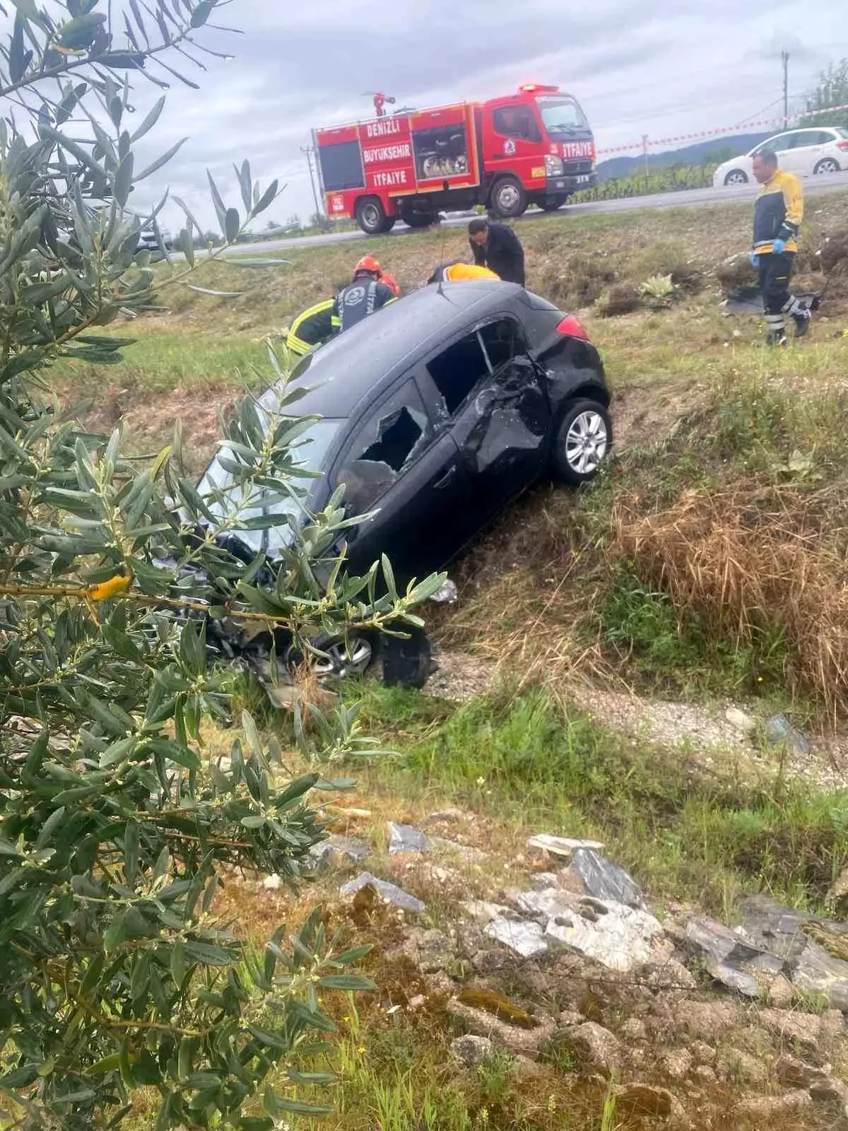 Denizli'de Kaza: 4 Kişi Yaralandı