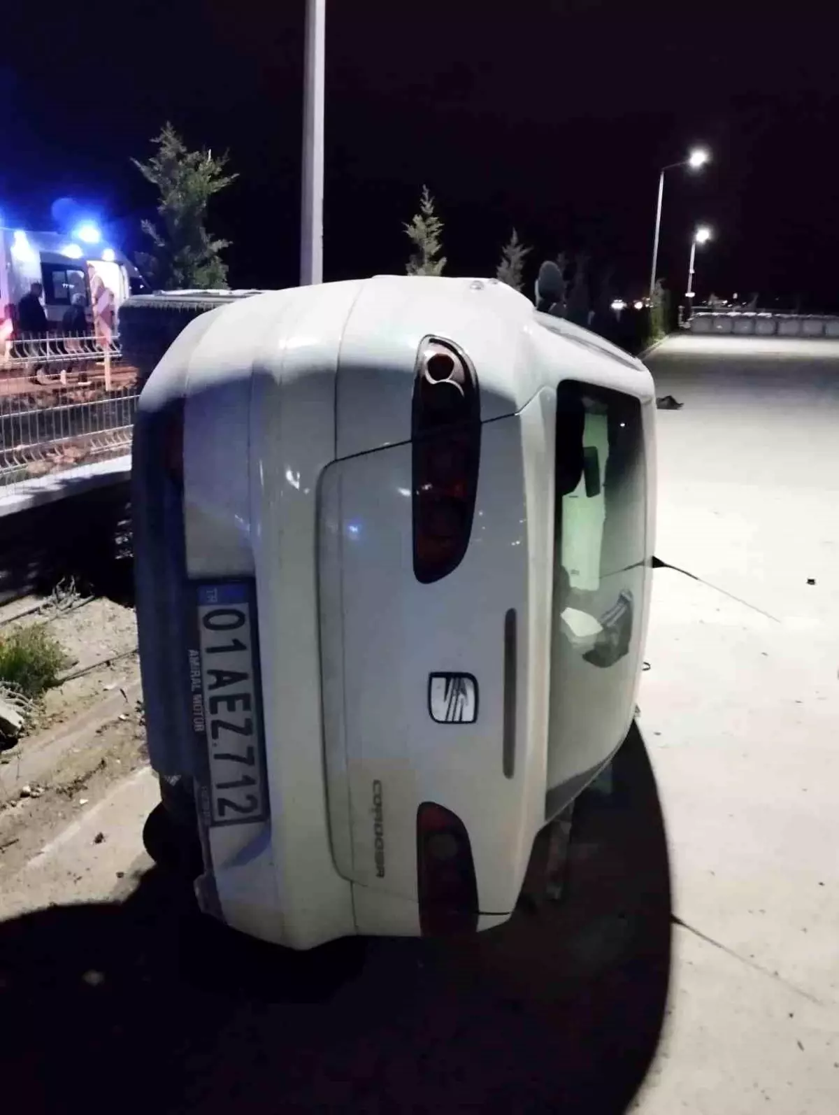 Ereğli'de kaza sonucu 1 kişi yaralandı.