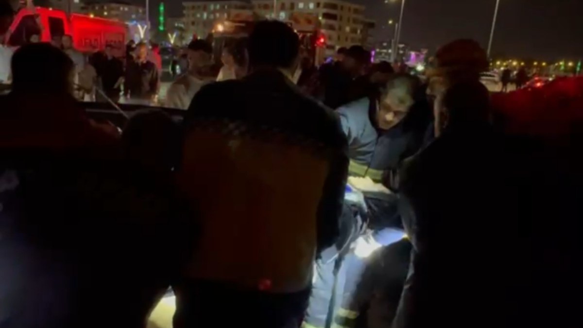 Trafik kazası Batman'da 7 kişiyi yaraladı.