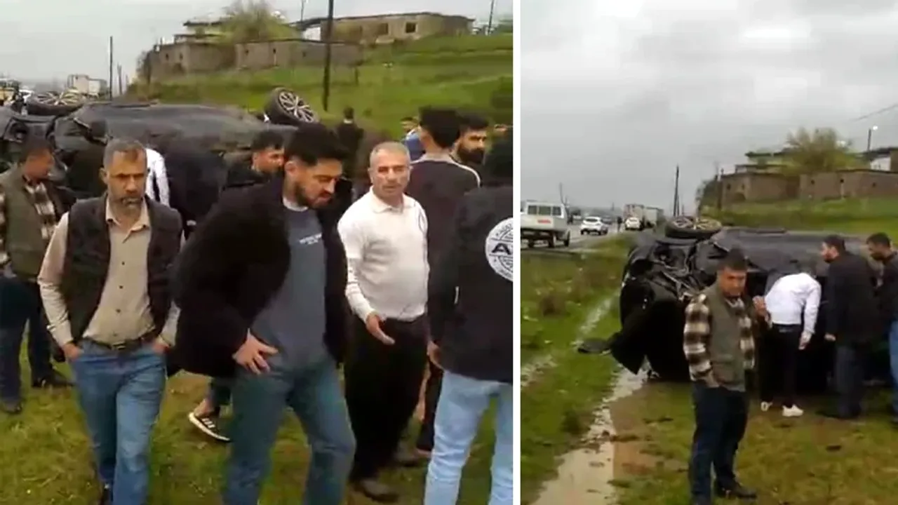 Kozluk yolu kaza haberi: 5 kişi yaralandı.